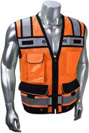 👷 vero1992 reflective xx large engineer vest: enhanced safety occupational health product logo