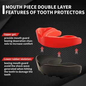 img 2 attached to Mouthguard Sports Football Lacrosse Boxing