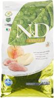 🐱 premium grain-free cat food: farmina natural & delicious boar and apple formula, 11 lb bag логотип