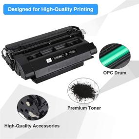 img 1 attached to TRUE IMAGE Compatible Toner Cartridge for HP 90A/90X CE390A/CE390X (Black, 1-Pack)