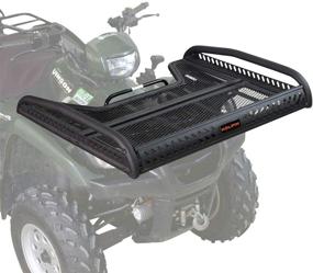 img 4 attached to Black Kolpin ATV Flat Rack - 53400, One Size