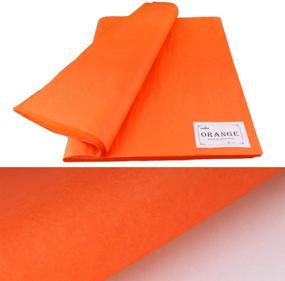 img 3 attached to Tissue Paper Orange Sheets PMLAND