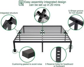 img 2 attached to Anti Slip Platform Mattress Foundation LIJQCI