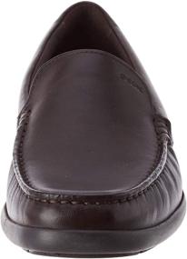 img 3 attached to Geox Devan Dark Brown Loafers Men's Shoes in Loafers & Slip-Ons