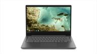 lenovo chromebook s330 laptop, 14-inch hd display, mediatek mt8173c processor, 4gb ram, 32gb storage, chrome os, 81jw0001us, black logo