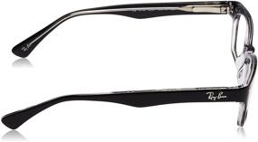 img 2 attached to 🕶️ Ray Ban RX5150 Rectangular Eyeglass Transparent: Premium Design & Enhanced Clarity