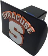 syracuse metal emblem orange black logo