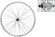 🚲 silver alloy rear bicycle wheel 26 x 1.5 36h with quick release - wheel master logo