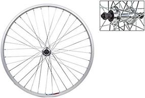 img 3 attached to 🚲 Silver Alloy Rear Bicycle Wheel 26 x 1.5 36H with Quick Release - Wheel Master