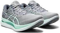 asics womens glideride running shoes logo