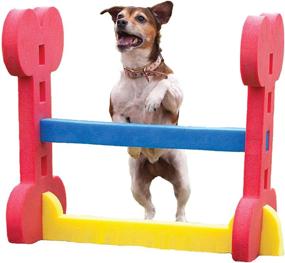 img 2 attached to 🐶 Преграда для аджилити: Улучшите игру и физическую активность вашей собаки с помощью этой игрушки.