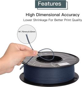 img 2 attached to 🖨️ BIQU PLA Matte Filament 1: Superior Quality Printing Material for Optimum Results