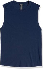 img 4 attached to 👕 Cotton Sleeveless Men's Clothing by Amazon Brand Velocity