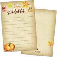 🍁 enhance thanksgiving celebrations with 40 game gratitude cards - perfect for thanksgiving dinner parties and plate settings with festive pumpkin and autumn leaves decorations - ideal for kids and adults logo