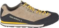 👞 men's merrell catalyst suede brindle fashion sneakers size 10.5 - shoe logo