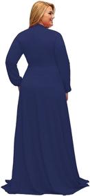 img 2 attached to Lalagen Women's Yellow Vintage Evening Dress - XXXL Size, Elegant Clothing for Women