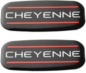 img 4 attached to Cheyenne Emblems Replacement Silverado Chevrolet