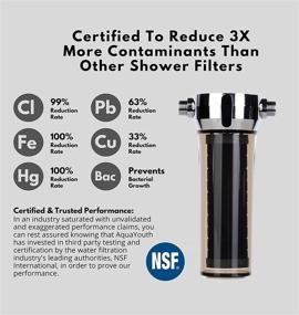 img 3 attached to 🚿 Discover the AquaYouth 2.0 Shower Head Filter: Eliminate Chlorine, Heavy Metals, and Enhance Skin & Hair Health - NSF Certified!