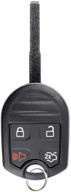 🔑 high security uncut blank car ignition key fob replacement for ford fusion fiesta cwtwb1u793 - keylessoption keyless entry remote logo