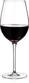 img 2 attached to 🍷 Luxbe - Handcrafted Crystal Wine Glasses 21.9 oz, Set of 4 - Large Lead-Free Glassware for Professional Wine Tasting - Perfect for Burgundy, Pinot Noir, Bordeaux - 650ml Capacity - Ideal for Red or White Wine