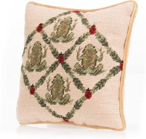 img 1 attached to 🐸 Frog & Ladybug Pillow: Adorable and Comfortable Cushion for a Whimsical Nursery Décor