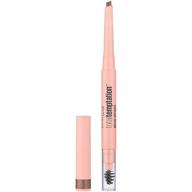 💁 maybelline total temptation eyebrow definer pencil, soft brown - enhance your brows with this 1-count pencil logo