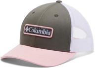 columbia little boys' accessories and hats & caps in charcoal heather circle logo