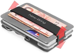 img 1 attached to 🔧 Ultimate Organization: Introducing the NEW BRING Multifunction Holder Credit Wallet for Men's Accessories