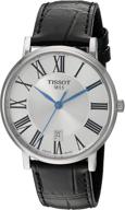 🕰️ часы и наручные часы tissot carson stainless unisex quartz для женщин логотип