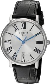 img 3 attached to 🕰️ Часы и наручные часы Tissot Carson Stainless Unisex Quartz для женщин