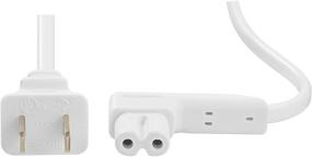img 2 attached to 🔌 Vebner 16-Foot 2-Pack Power Cord for Sonos One, Sonos One SL, Play-1 Speakers - Extra Long & White Power Plug Cable
