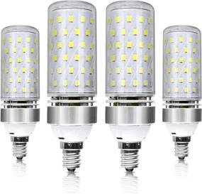 img 4 attached to 💡 Daylight Candelabra Equivalent Chandelier: Industrial Non-Dimmable Electrical Lighting Solution