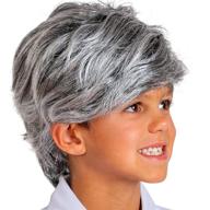 👴 authentic skeleteen grey old man wig for realistic disguises логотип