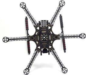 img 1 attached to 🚁 Ultimate FPVDrone S550 Hexacopter Frame Kit: 6-Axis Drone Flame with Carbon Fiber Landing Gear