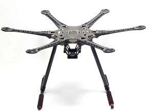 img 4 attached to 🚁 Ultimate FPVDrone S550 Hexacopter Frame Kit: 6-Axis Drone Flame with Carbon Fiber Landing Gear