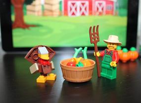 img 1 attached to LEGO Exclusive Minifigure Pitchfork Vegetables