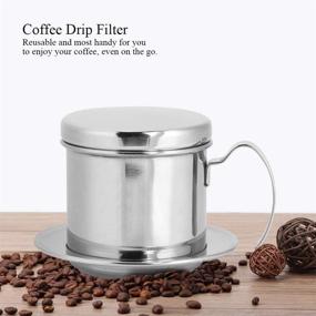 img 2 attached to Stainless Vietnamese Coffee Filter Infuser