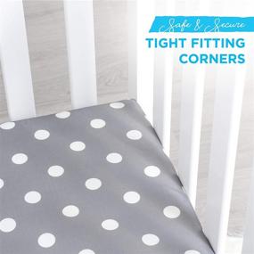 img 2 attached to Hypoallergenic Baby Crib Mattress with Waterproof Cover - Milliard: 27.5 x 52 x 4.75 inches