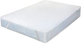 img 1 attached to 💤Матрасная накладка Levinsohn Memory Foam - мягкая и роскошная стеганая смесь хлопка - белый, одноместный, от Bed Maker.