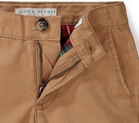 img 2 attached to Hope Henry Jersey Lined Chino Boys' Clothing in Pants