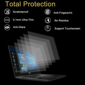 img 2 attached to 📱 KEANBOLL 3 пакета матового антибликового защитного экрана | Dell Inspiron 13 7000 Series 7391 13.3" | 2020 2019 Ноутбук с сенсорным экраном