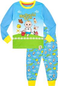 img 4 attached to 🌙 Cocomelon Boys Pajamas: Fun and Comfort for a Goodnight's Rest