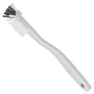 🧽 efficient jianyi kitchen scrub brush: ideal for deep cleaning sink, pot, pan, tiles, and bathroom with stiff bristles and right angle design logo