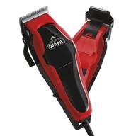 🔌 wahl clipper clip 'n trim 2-in-1 haircutting kit with built-in pop-up beard trimmer: ultimate hair grooming solution with self-sharpening blades, powerful motor, and 20 pc. smooth cut attachment guards - model 79900-1501 logo