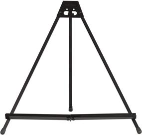img 4 attached to 🎨 Portable Folding Easel - Black: Lightweight and Versatile for Artists