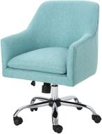 🪑 stylish and comfy christopher knight blue home office chair - shop now! logo