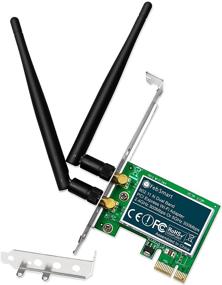 img 4 attached to 📶 FebSmart Wireless Dual Band N600 (2.4GHz 300Mbps or 5GHz 300Mbps) PCI Express Wi-Fi Adapter for Windows XP 7 8 8.1 10 Server System (32/64bit) Desktop PCs-2-Stream MIMO PCIE Wi-Fi Card (FS-N600)" - Optimized Product Name: "FebSmart N600 Dual Band Wireless PCI Express Wi-Fi Adapter for Windows (XP/7/8/8.1/10) Server Systems - 2-Stream MIMO PCIE Card with 300Mbps 2.4GHz or 5GHz