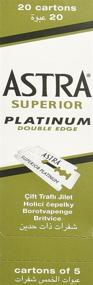 img 3 attached to 🪒 Astra Platinum Double Edge Safety Razor Blades - 100 Count (1 Pack) - Enhance Your Shaving Experience with Quality Blades
