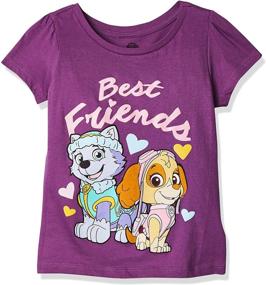 img 4 attached to Paw Patrol Little Toddler T Shirt: A Trendy Girls' Clothing Choice