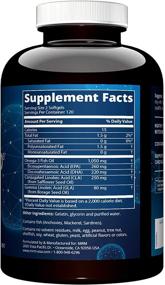 img 2 attached to Maximize Wellness with MRM Smart Blend: Advanced CLA, GLA, and Omega Fatty Acid Complex (240 Softgels)